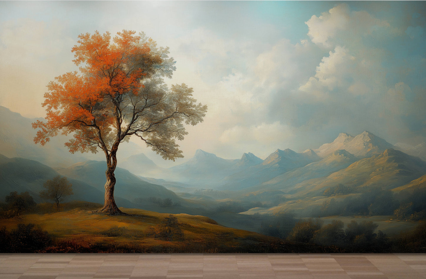 Landscape Wallpaper - Peel and Stick Polyester