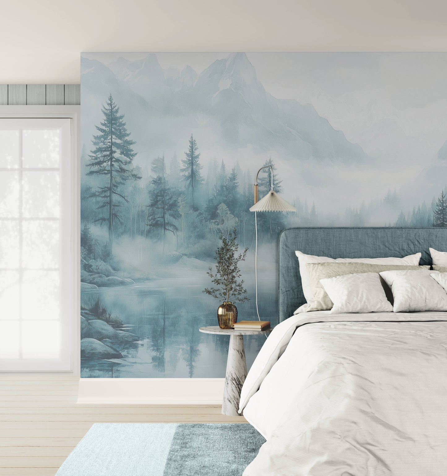 Scandinavian Wallpaper - Peel and Stick Polyester