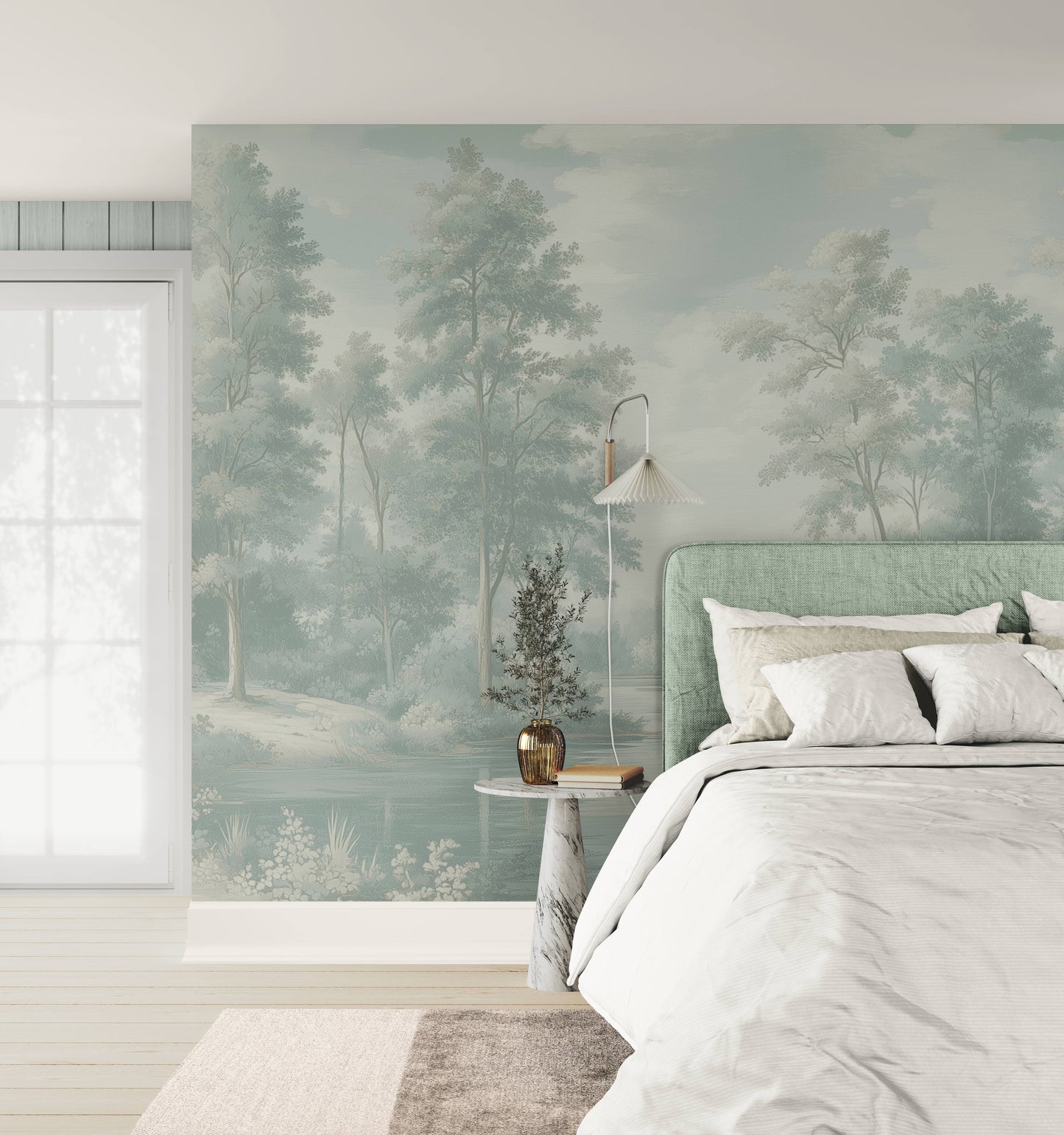 Scandinavian Wallpaper - Peel and Stick Polyester