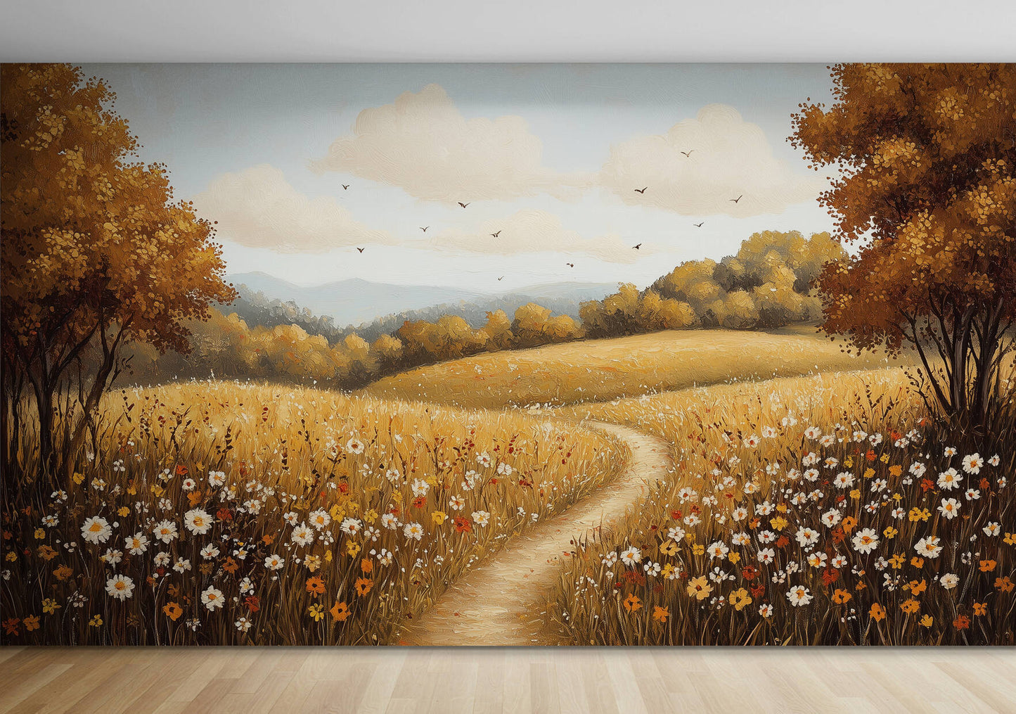 Landscape Wallpaper - Peel and Stick Polyester