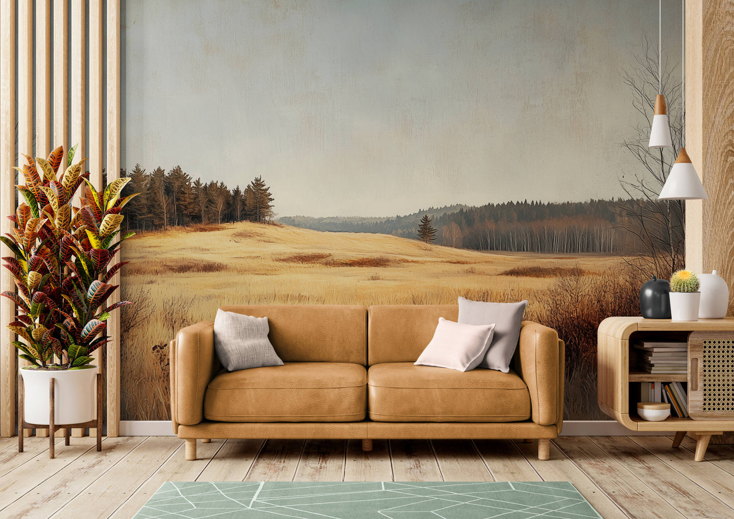 Landscape Wallpaper - Peel and Stick Polyester