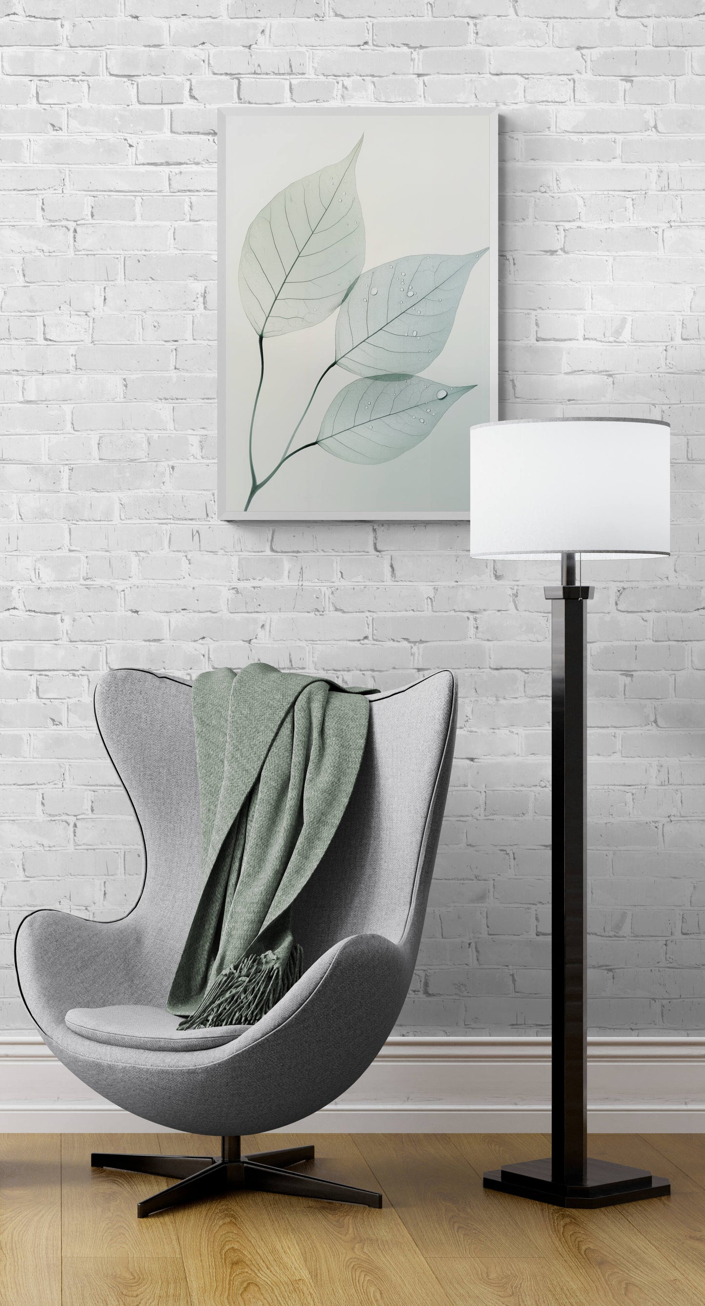 Botanical wall art - framed and unframed canvas