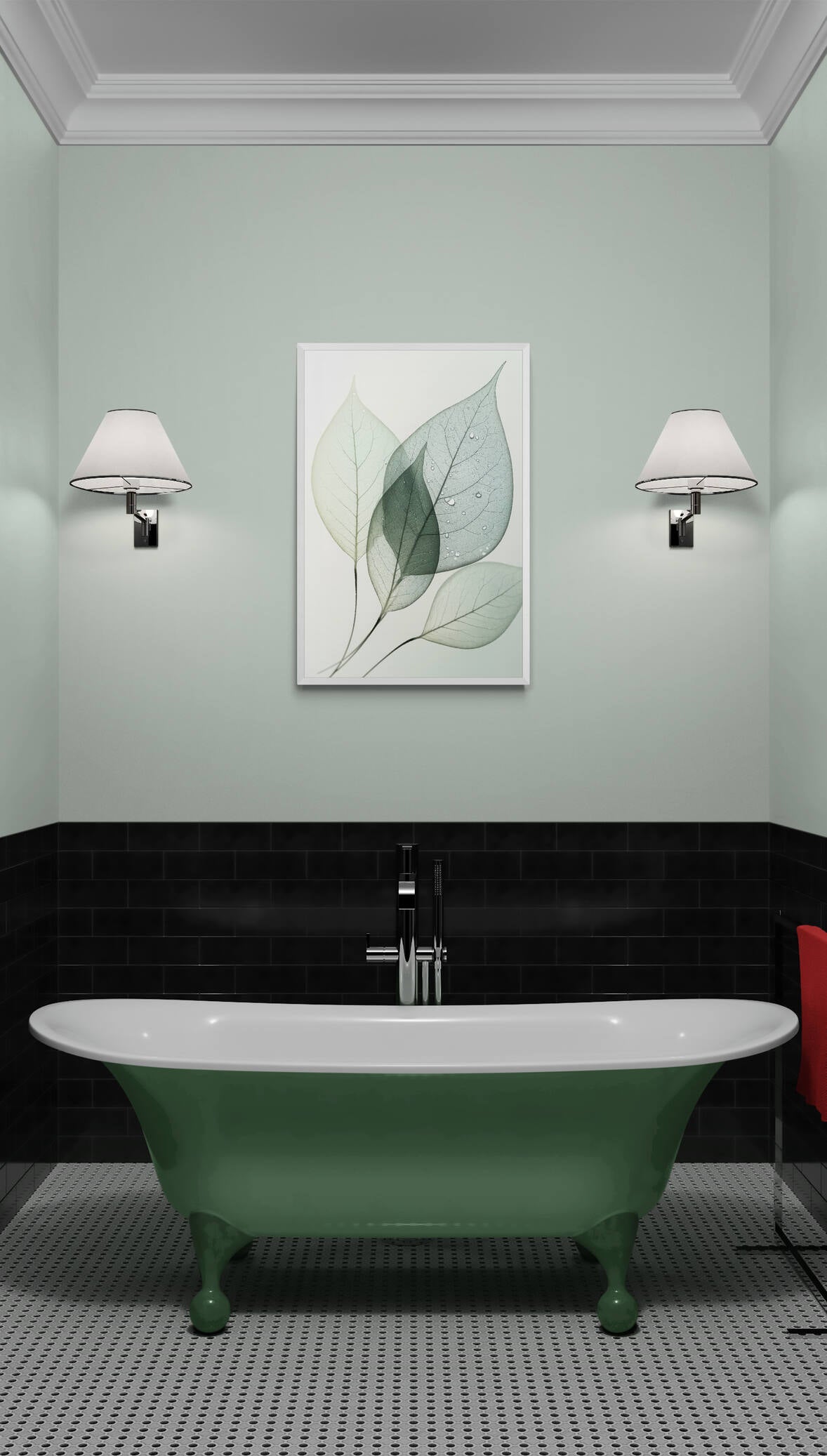 Botanical wall art - framed and unframed canvas