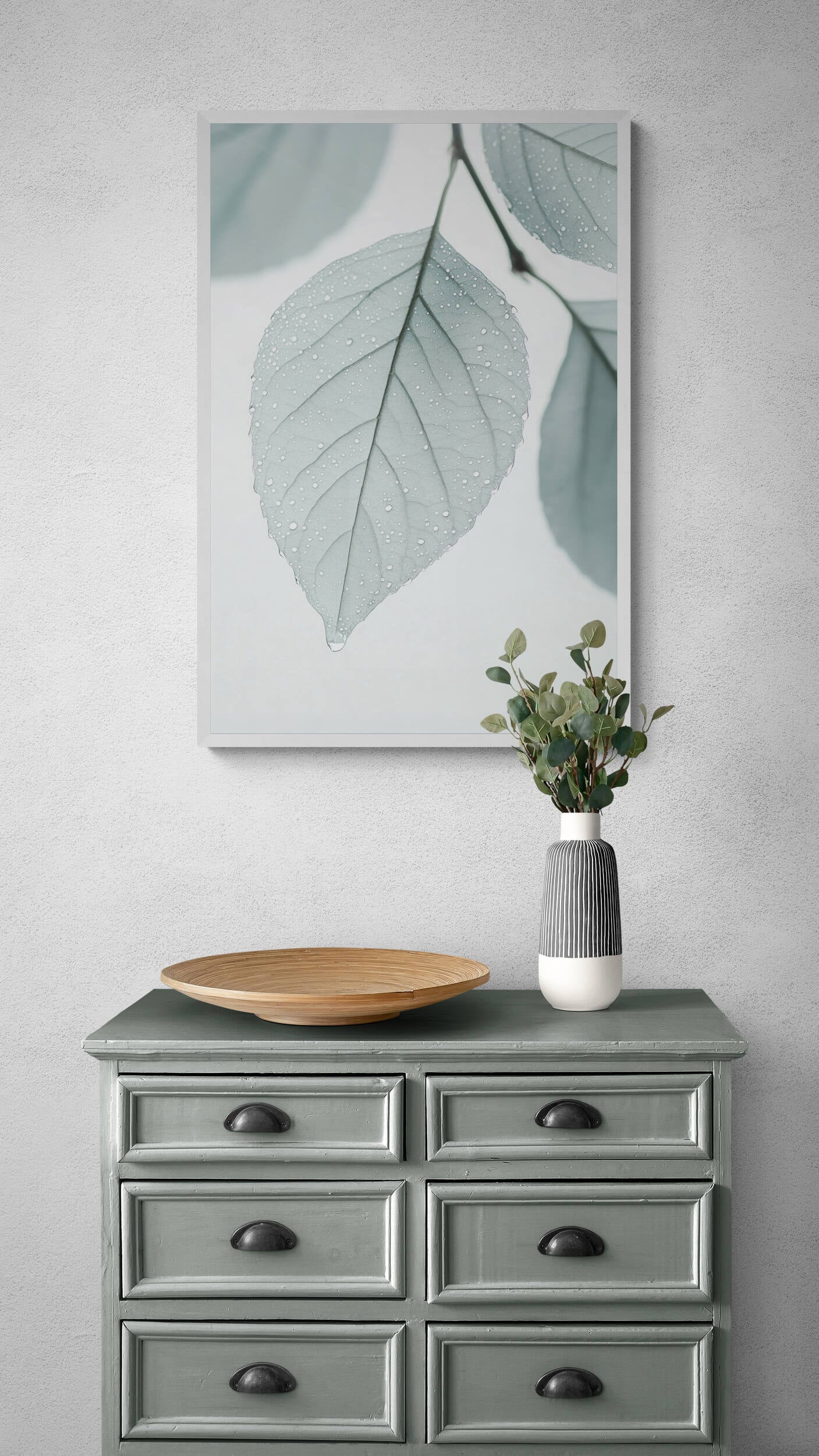 Botanical wall art - framed and unframed canvas