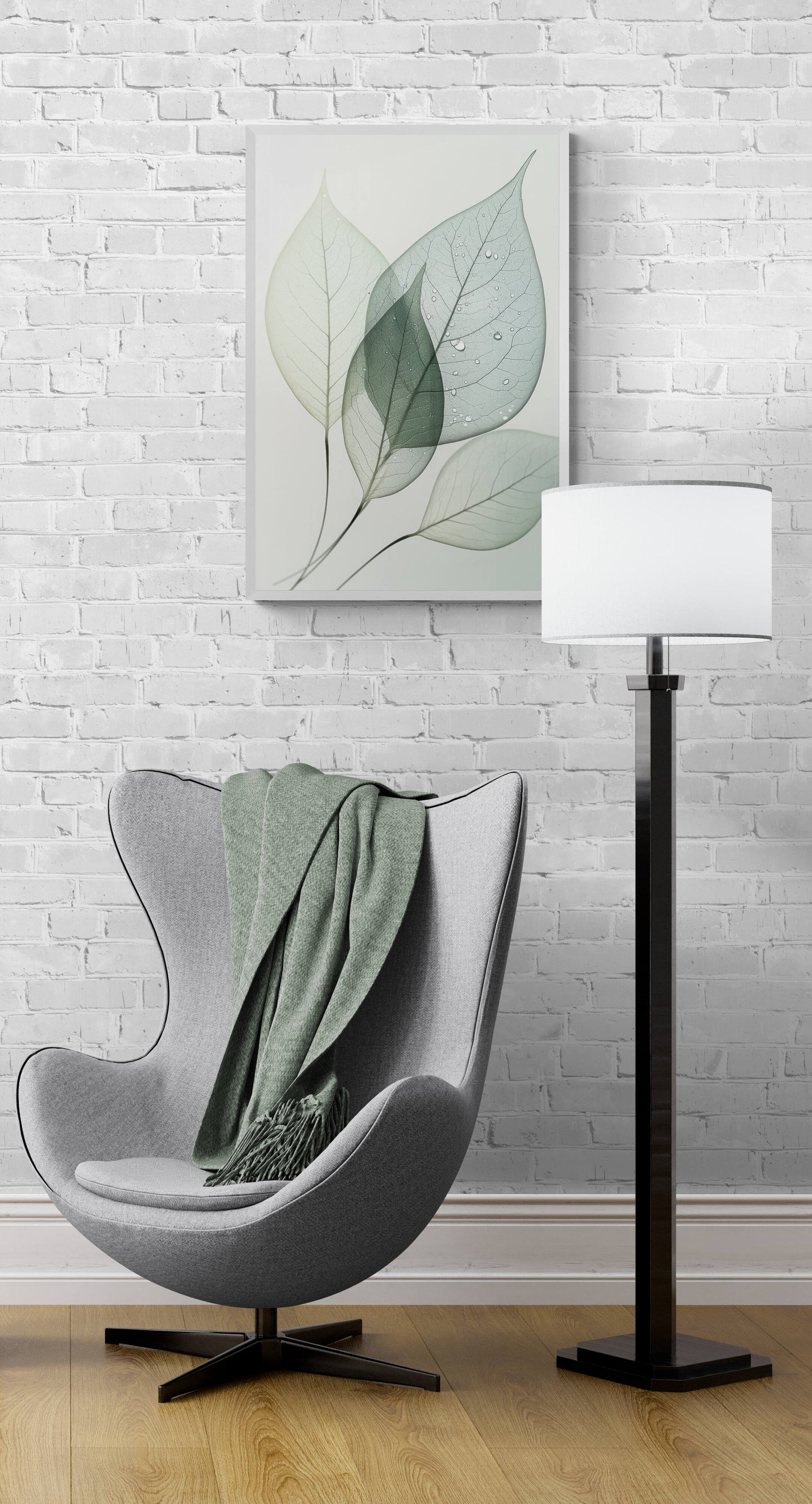 Botanical wall art - framed and unframed canvas