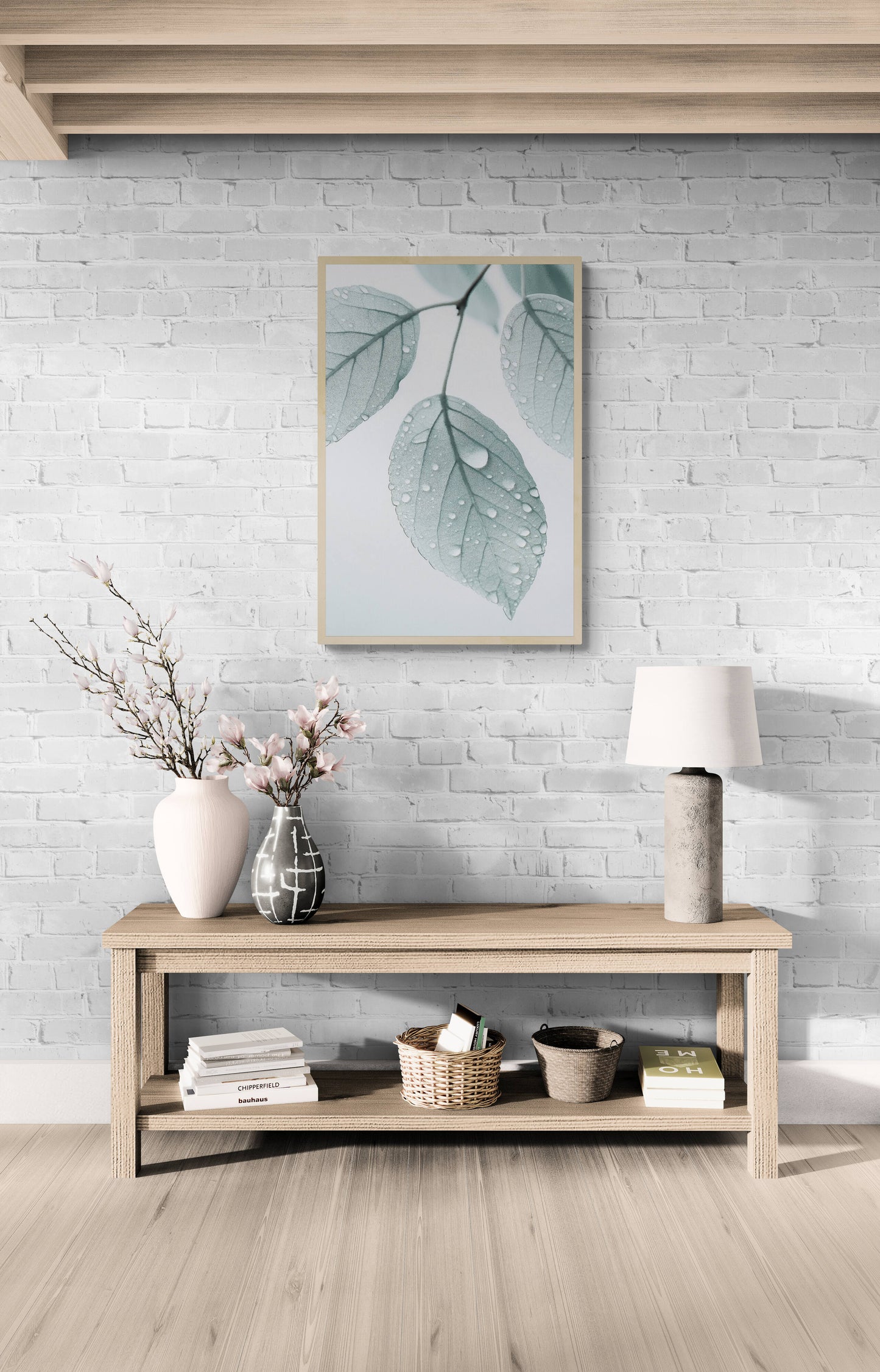 Botanical wall art - framed and unframed canvas