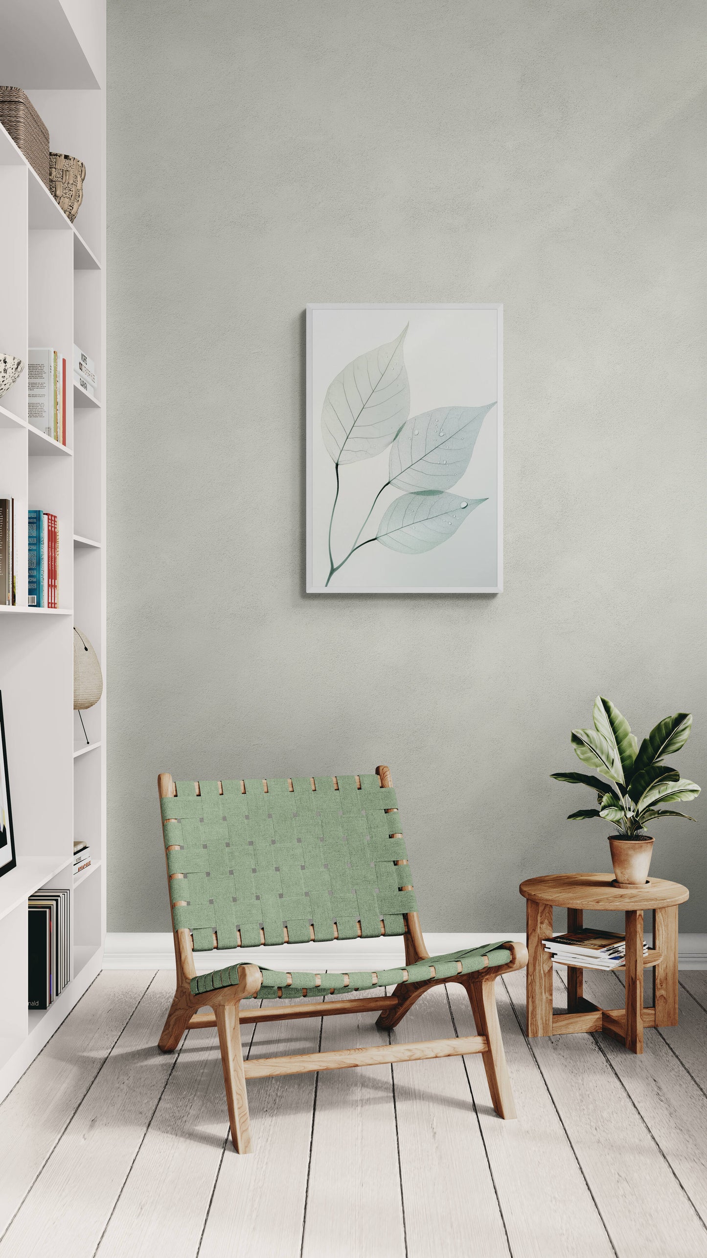 Botanical wall art - framed and unframed canvas