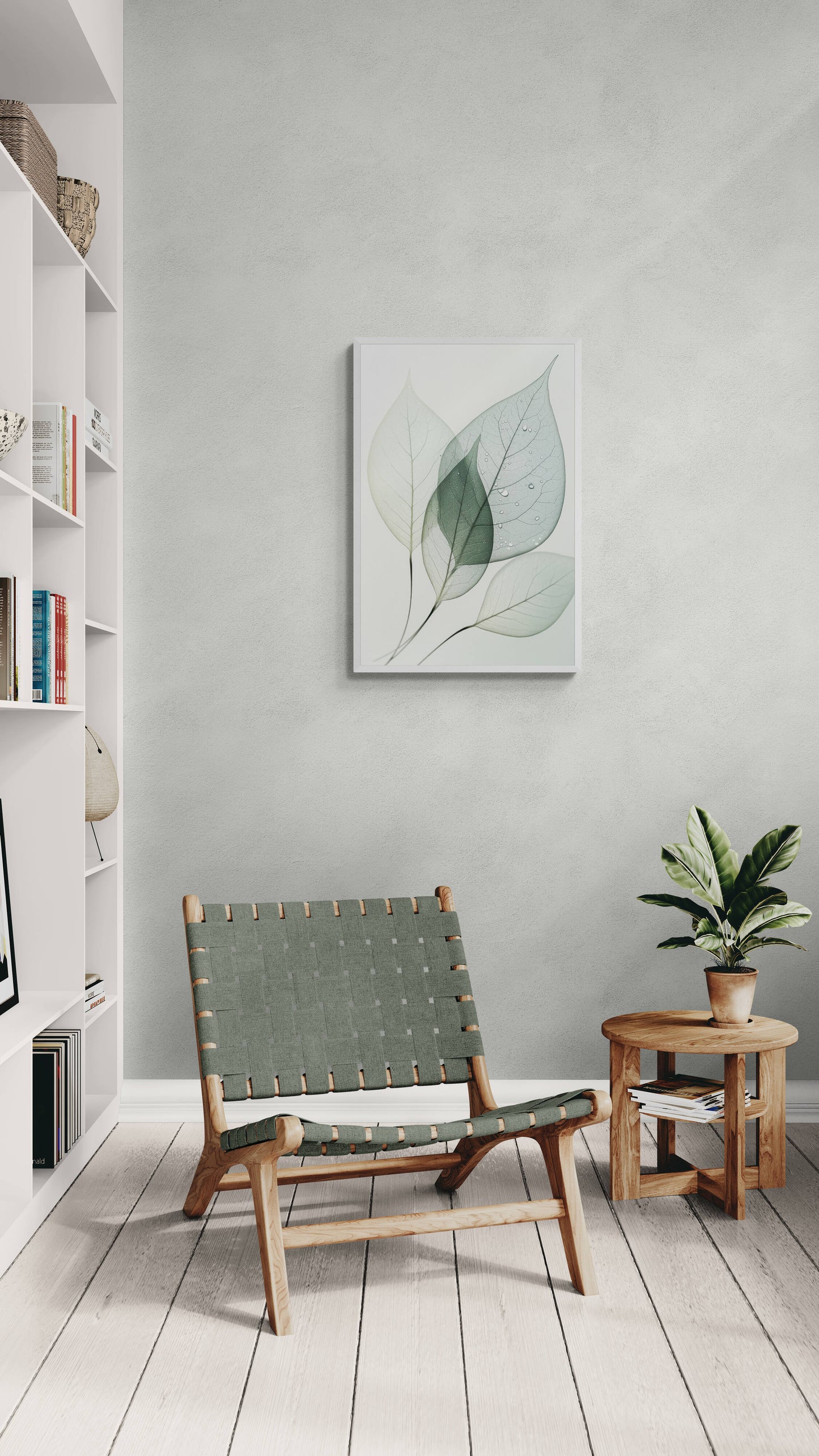 Botanical wall art - framed and unframed canvas