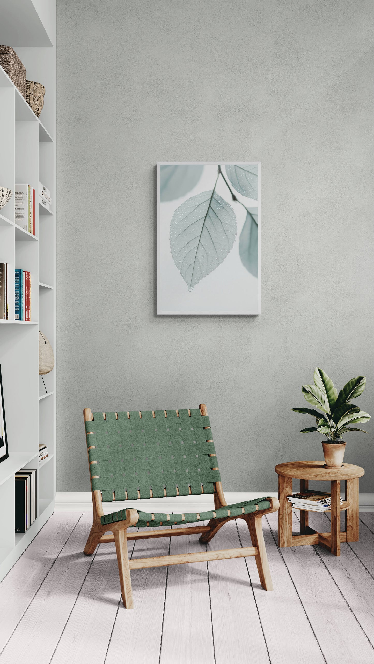 Botanical wall art - framed and unframed canvas