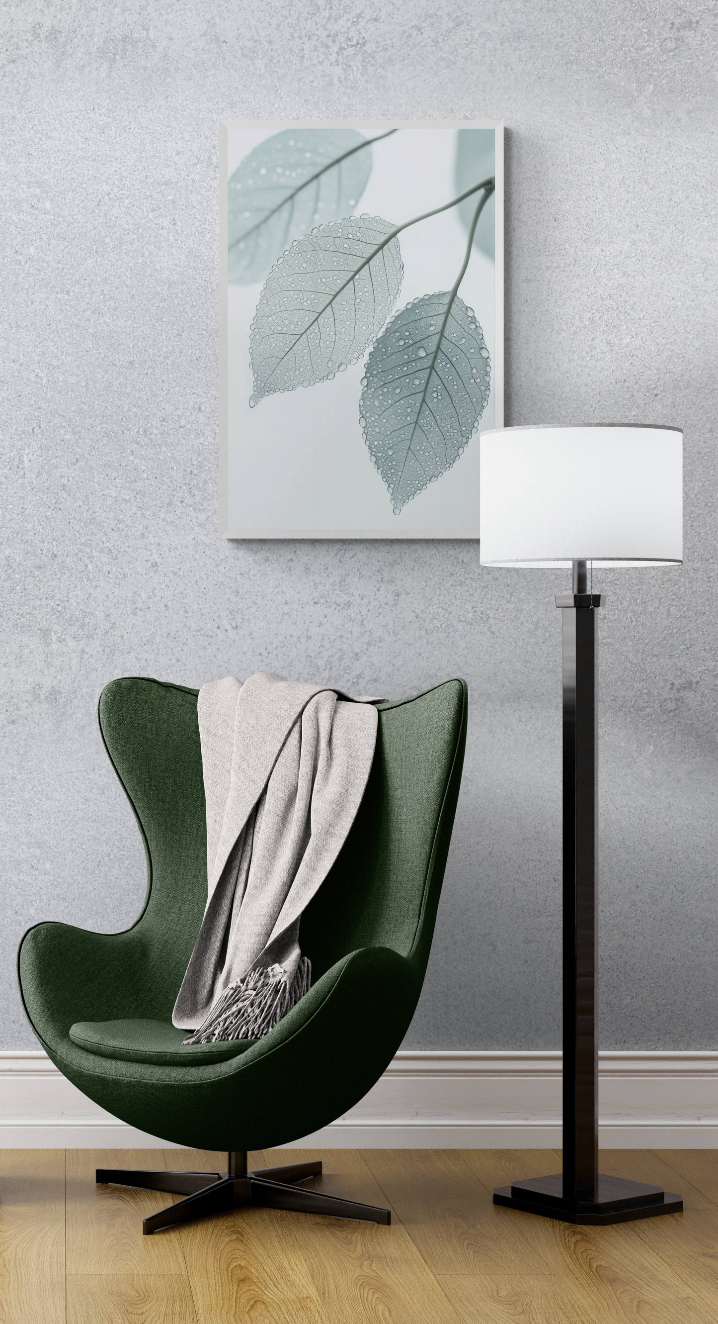 Botanical wall art - framed and unframed canvas