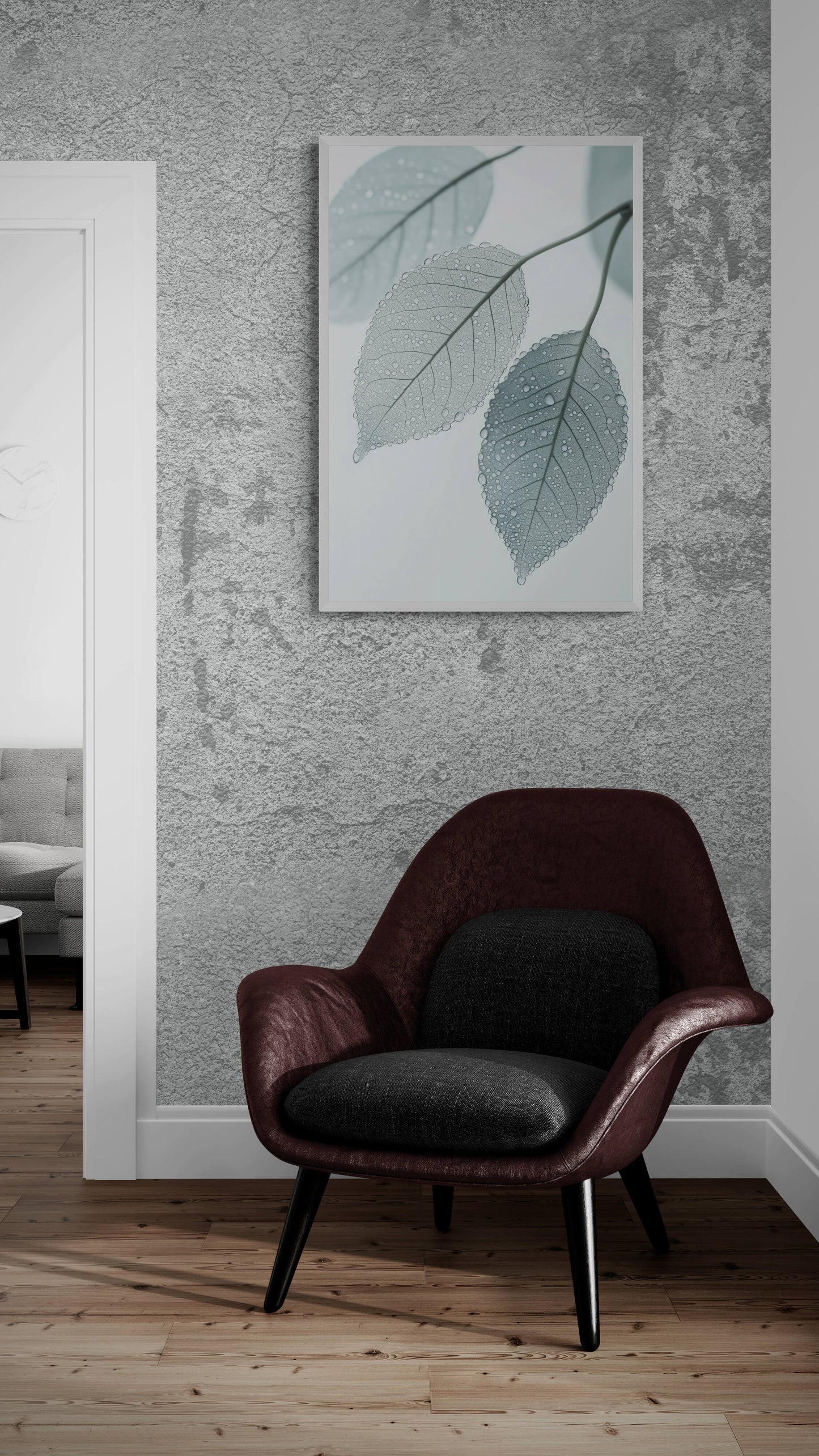 Botanical wall art - framed and unframed canvas