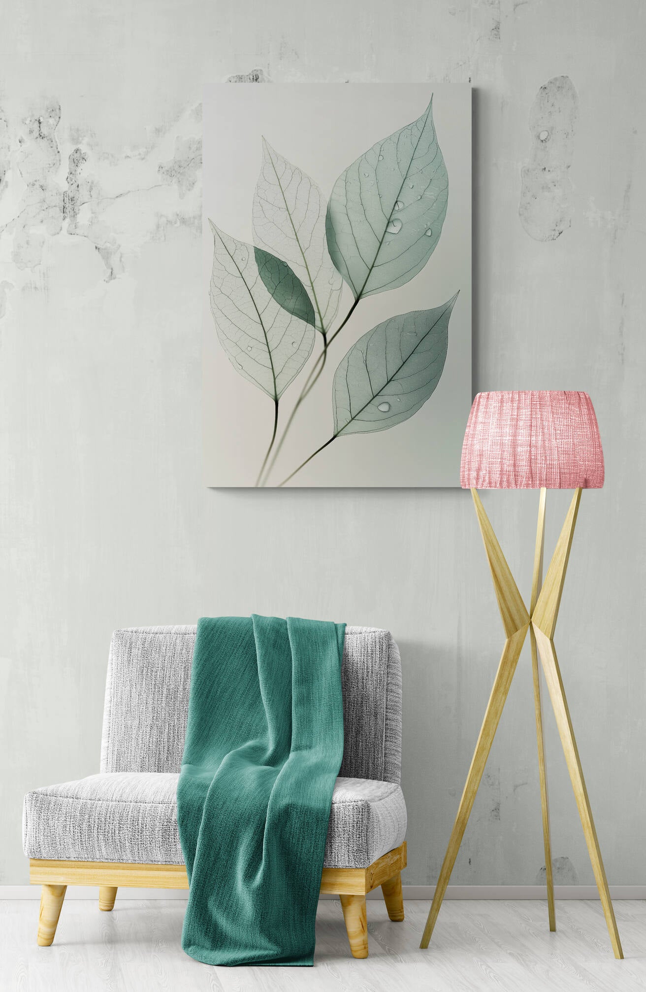 Botanical wall art - framed and unframed canvas