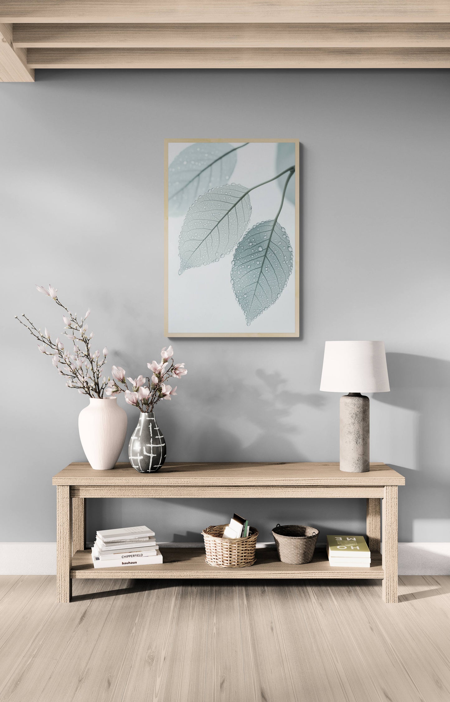 Botanical wall art - framed and unframed canvas