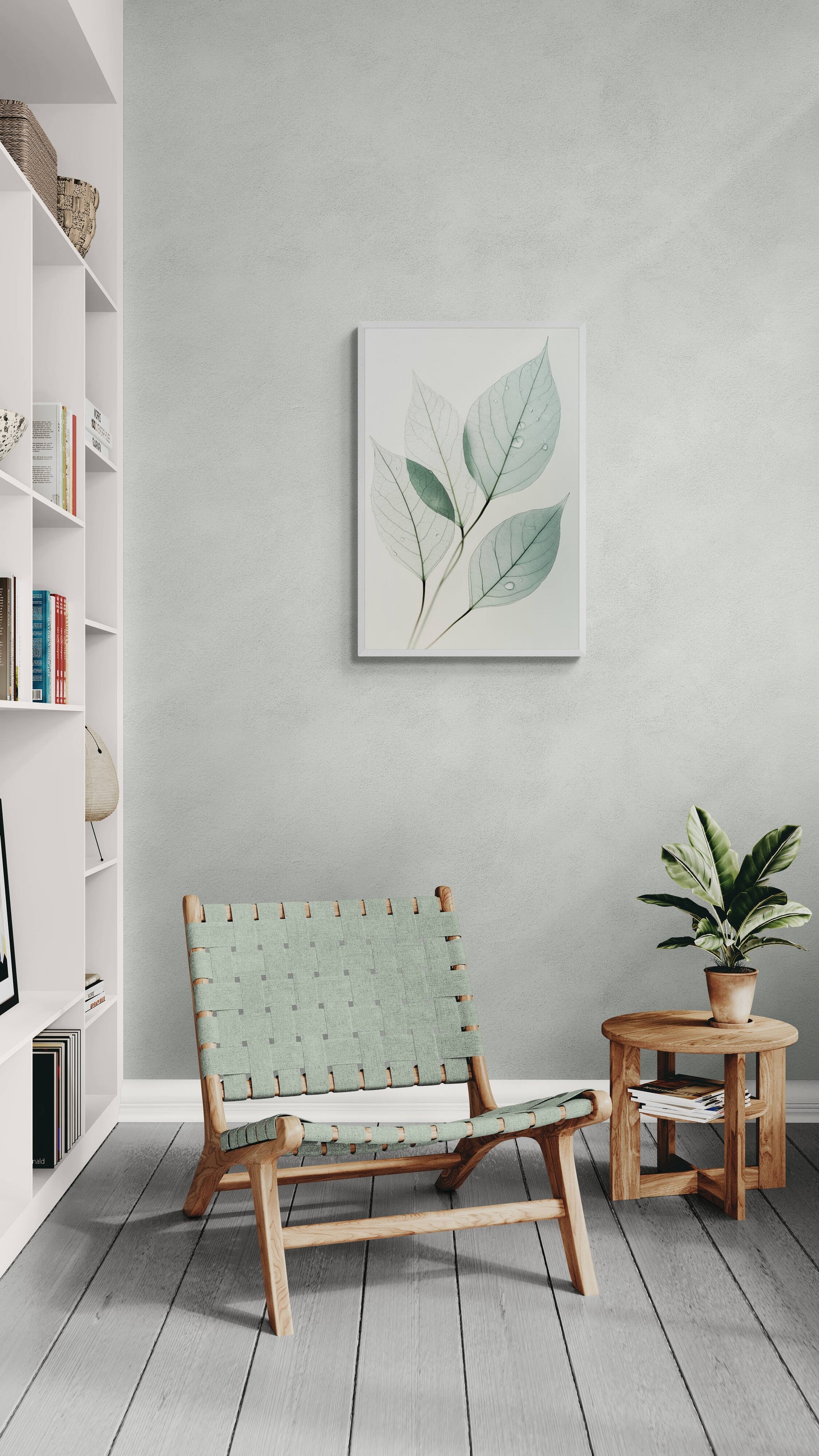 Botanical wall art - framed and unframed canvas