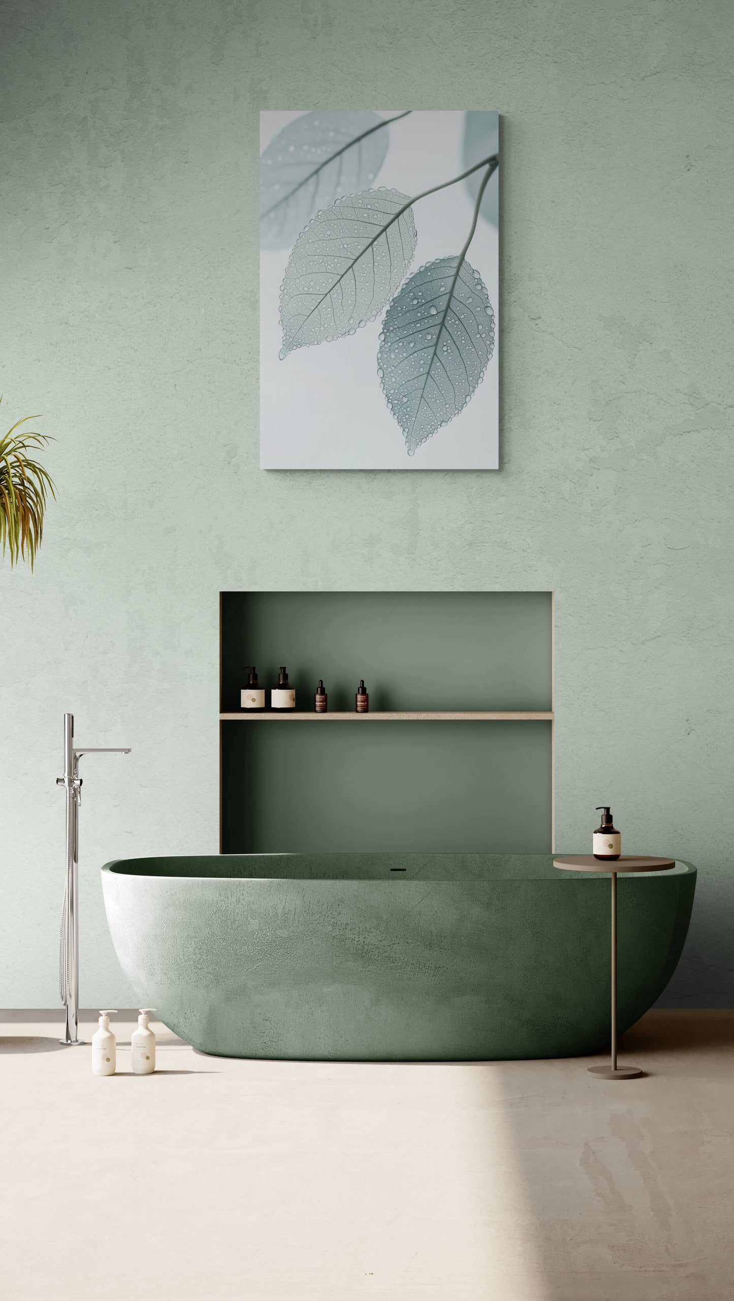Botanical wall art - framed and unframed canvas