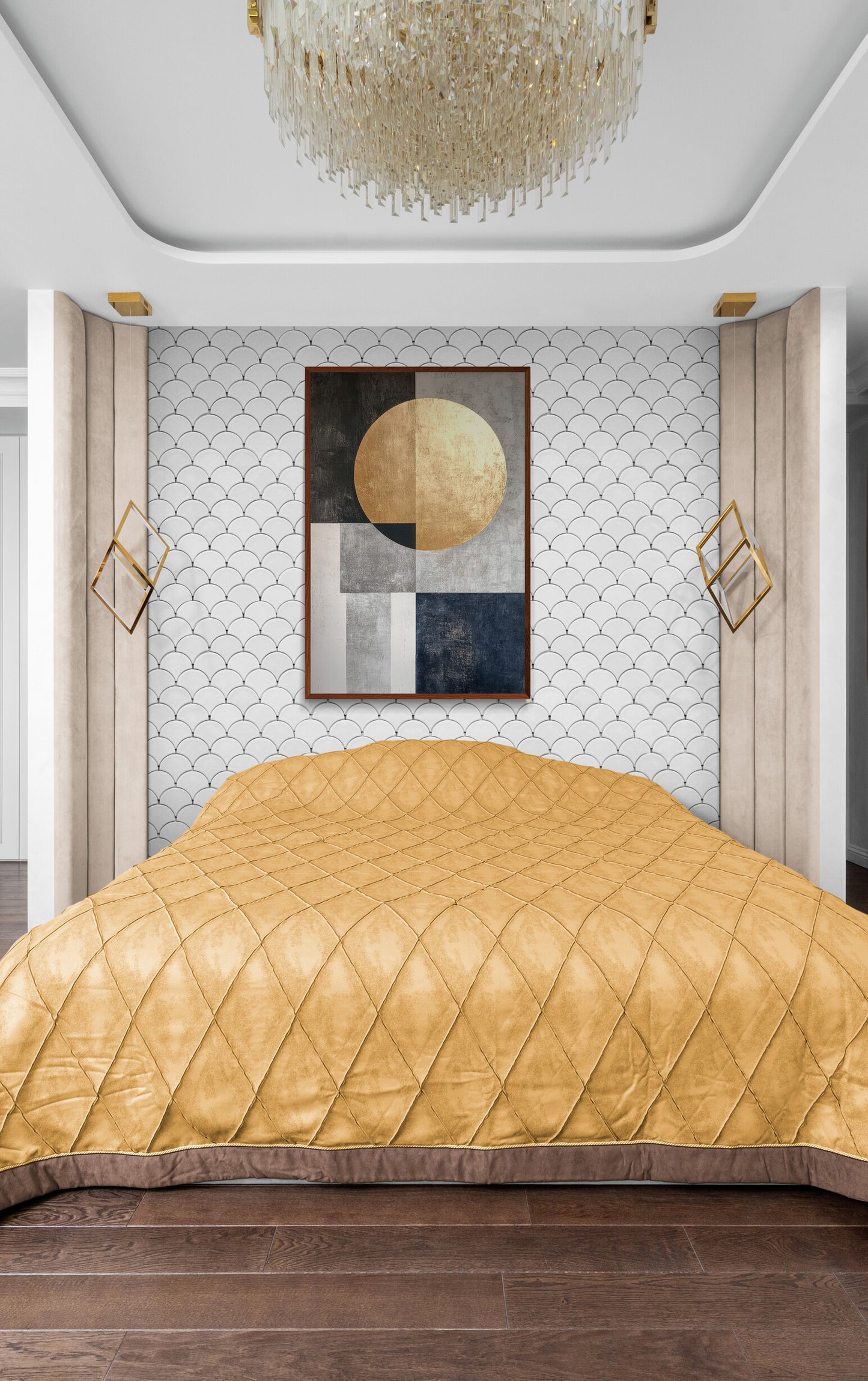 Abstract wall art - framed and unframed canvas