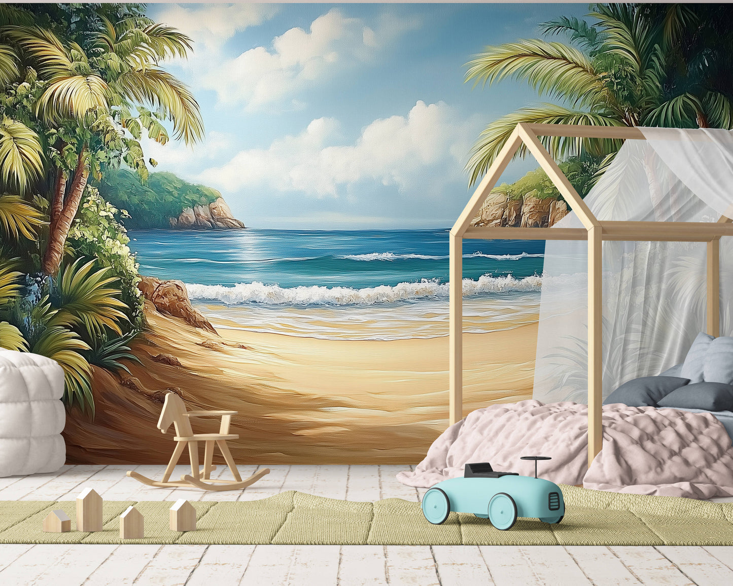 Kids Wallpaper - On the beach - design-2