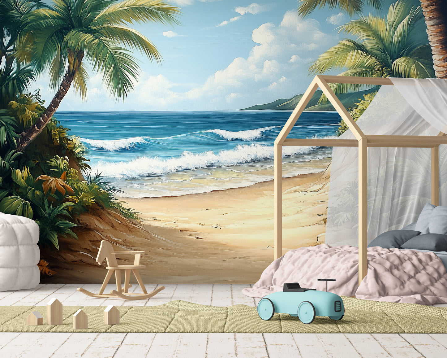 Kids Wallpaper - On the beach - design-1