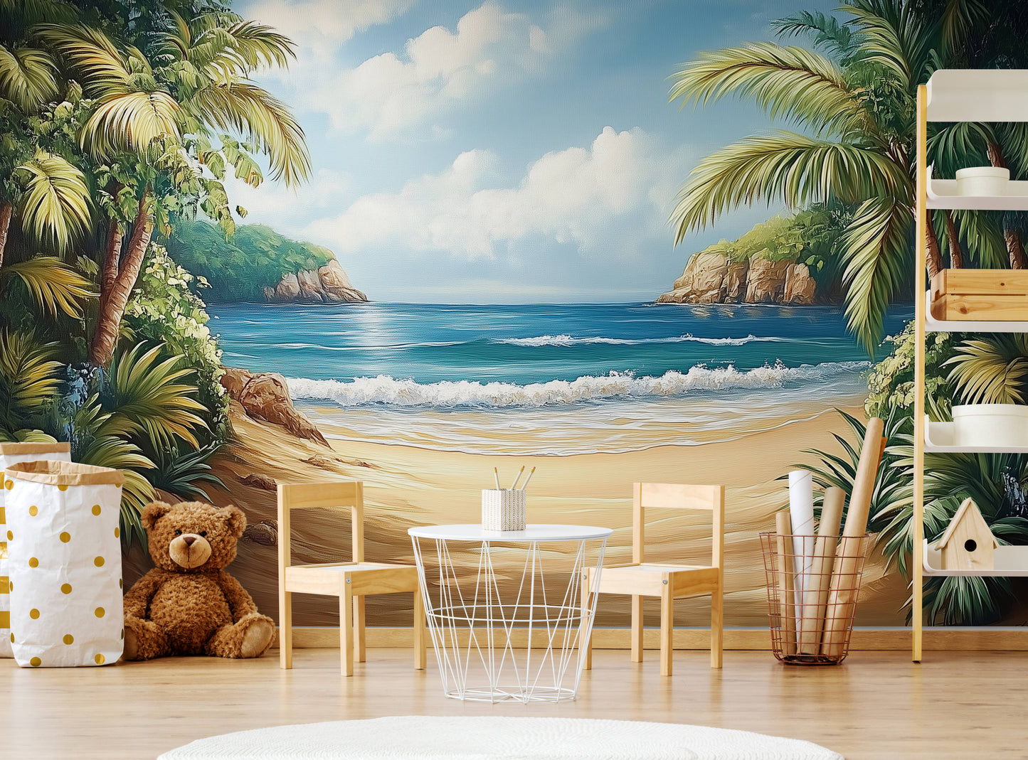 Kids Wallpaper - On the beach - design-2