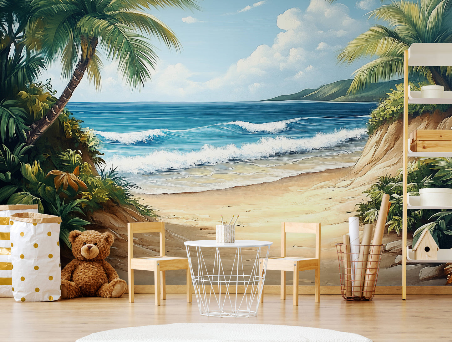 Kids Wallpaper - On the beach - design-1