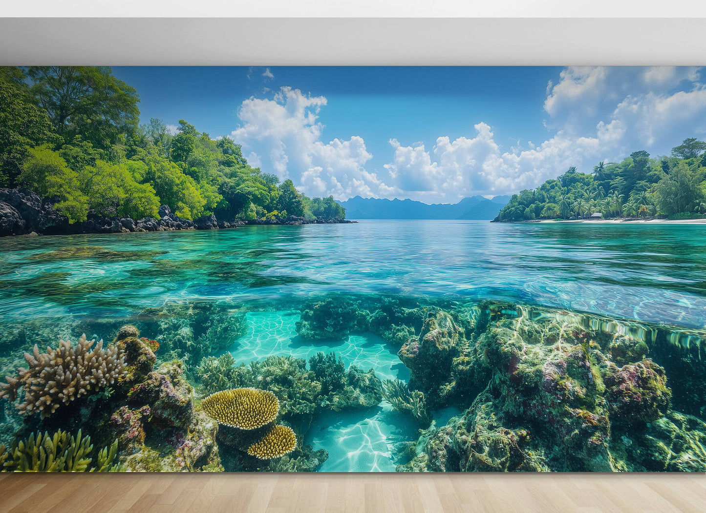 Ocean Wallpaper - Peel and Stick Polyester