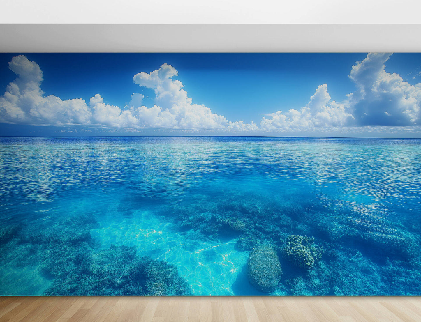 Ocean Wallpaper - Peel and Stick Polyester
