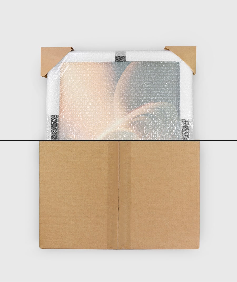 Abstract wall art - framed and unframed canvas