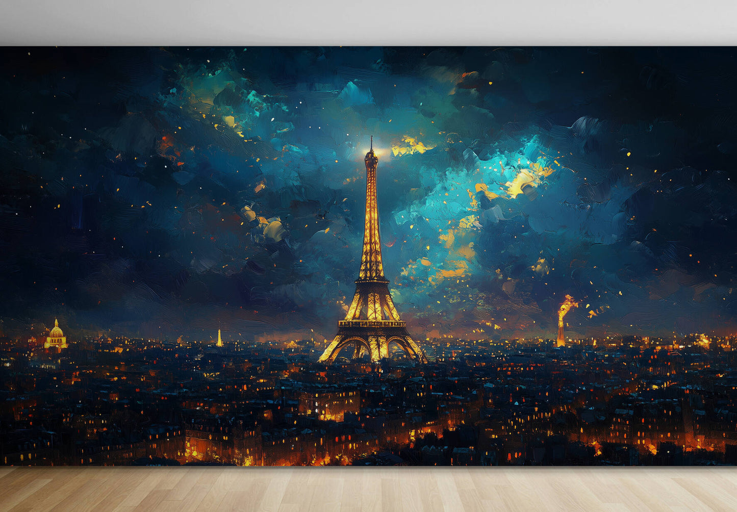 Paris Wallpaper - Peel and Stick Wallpaper Eiffel Tower