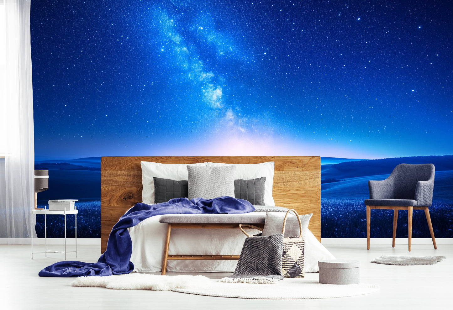 Starry Night Wallpaper - Peel and Stick Wallpaper