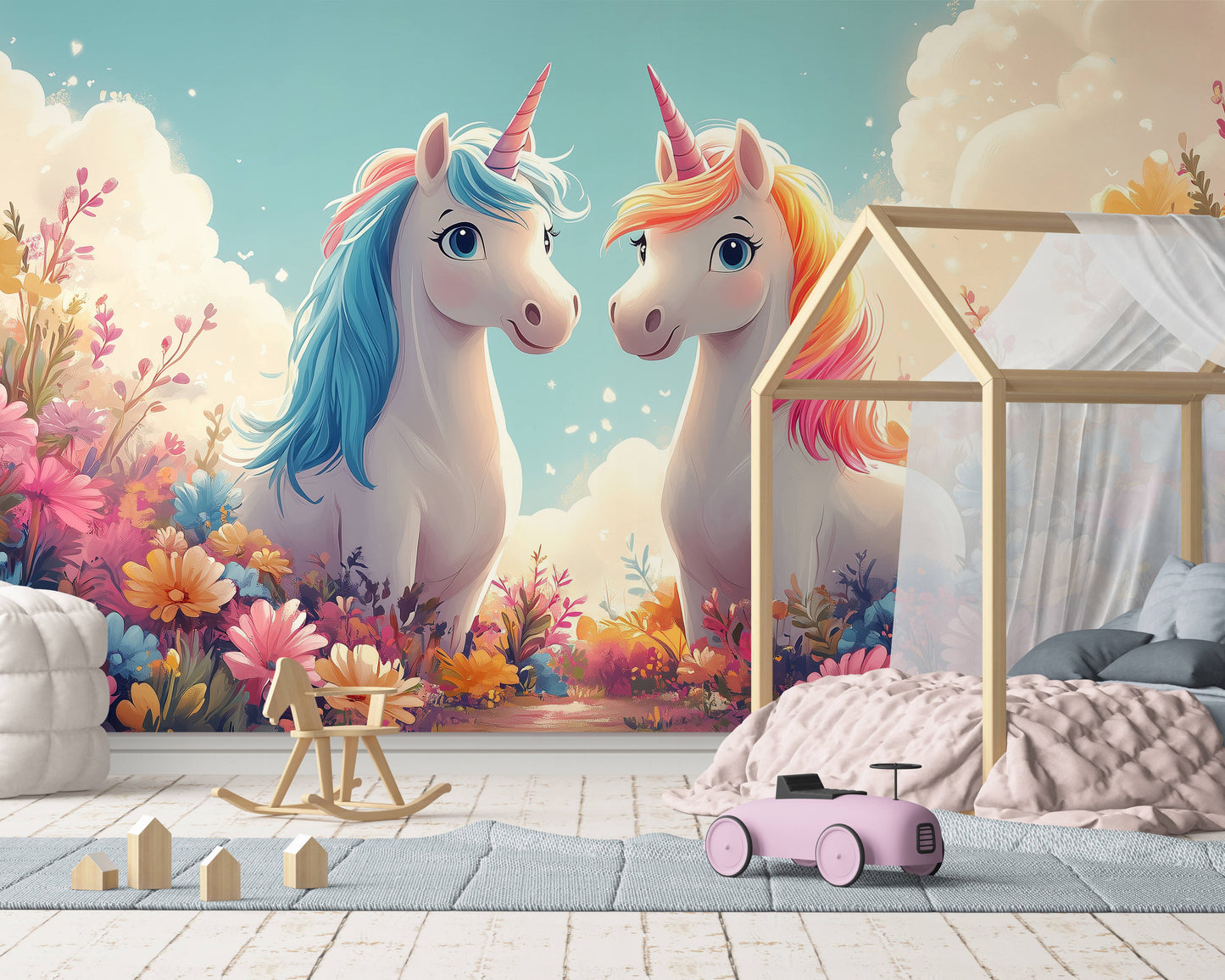Kids Wallpaper - Horses and Unicorns