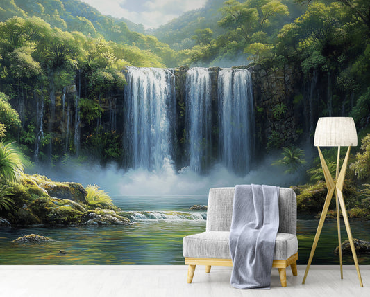 Waterfall Wallpaper - design 2