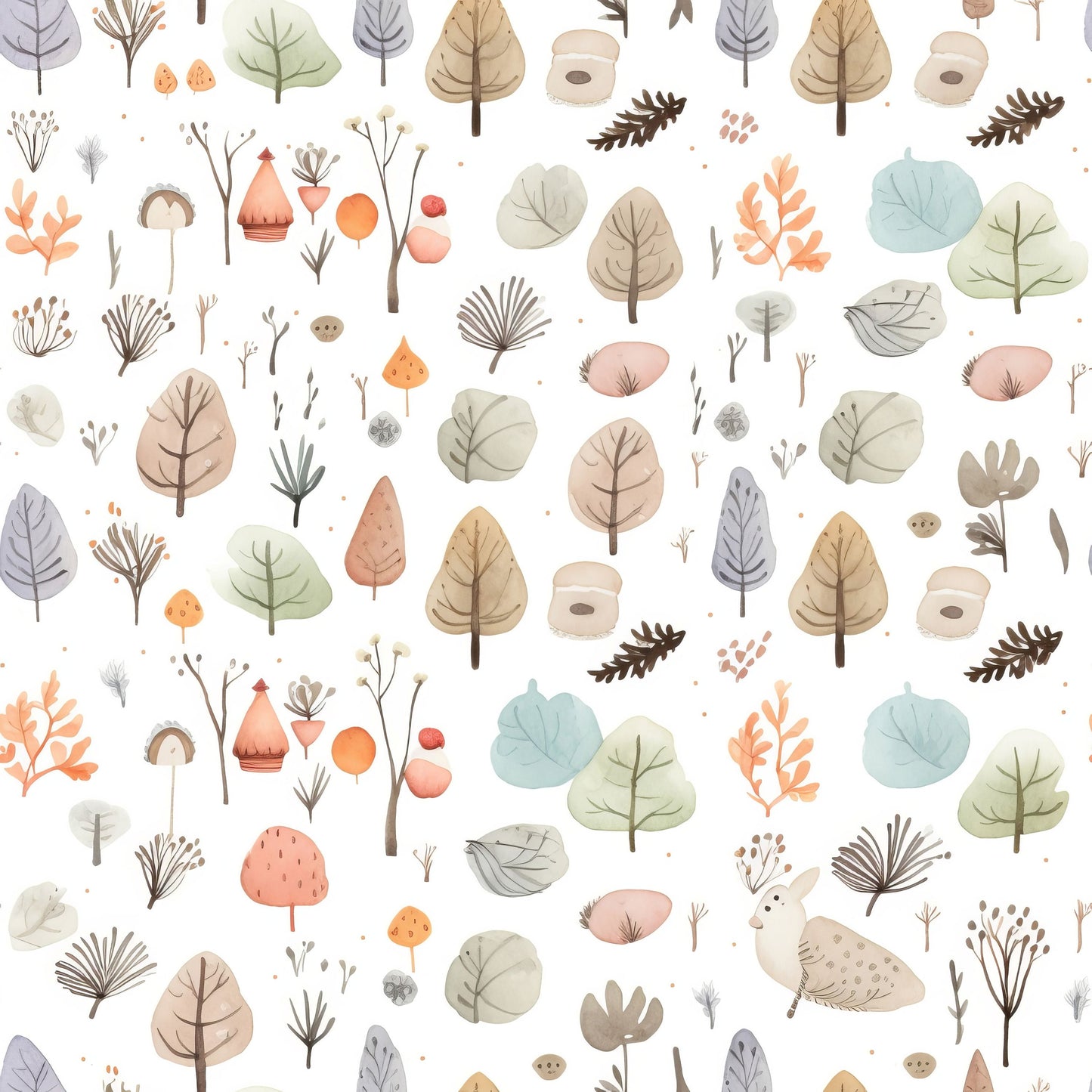Woodland Animals - design 5