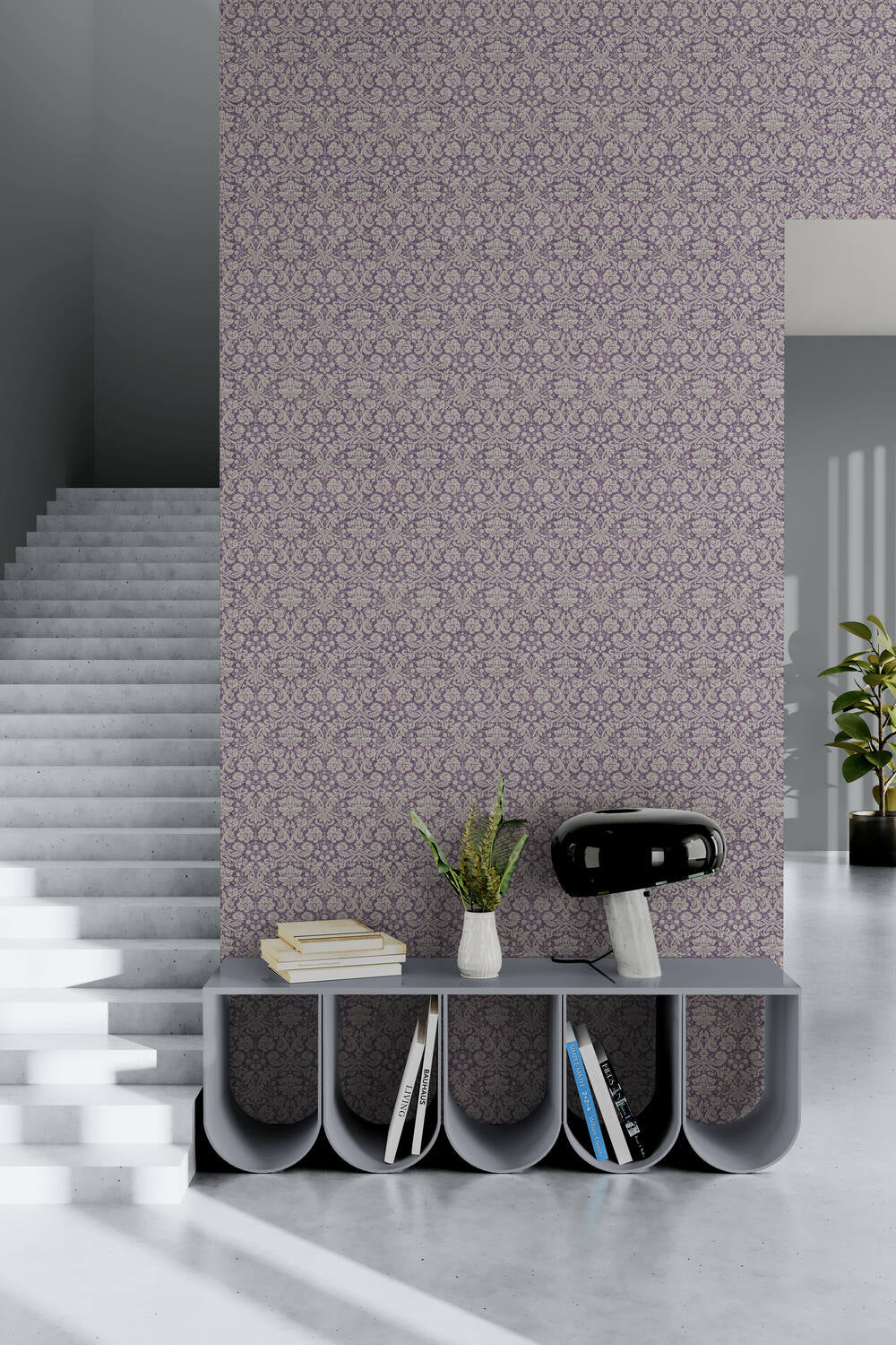 Damask Wallpaper - design - 2